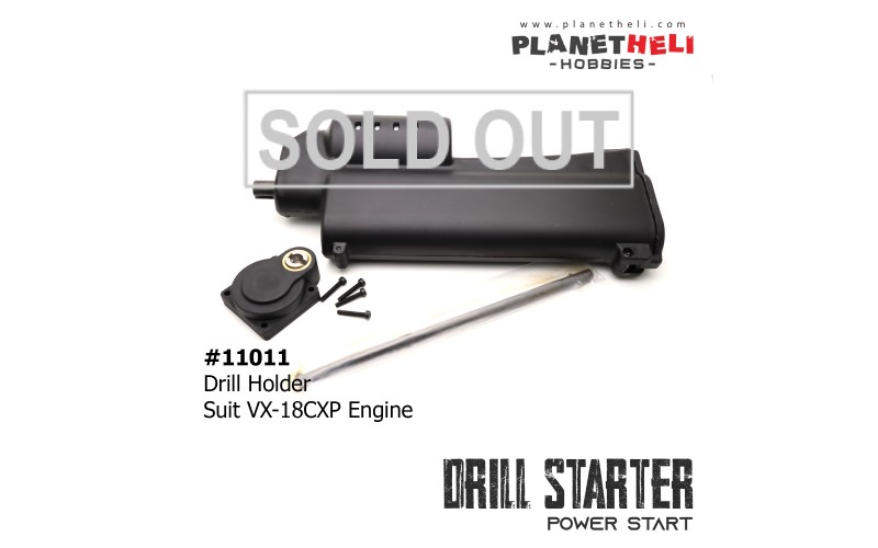 HSP Motor Starter Set 70111 plus Drill Holder 11011 For RC Car Nitro Engine RC Helicopter